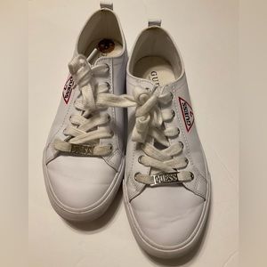 Guess White Shoes